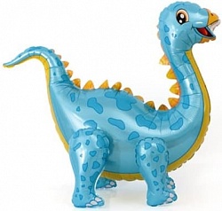 Ходячая фигура "Динозавр Стегозавр" голубой