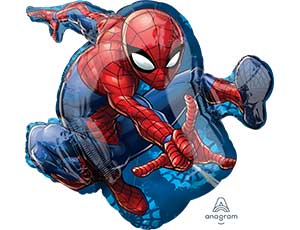 Фигура фольга "Человек паук в прыжке"