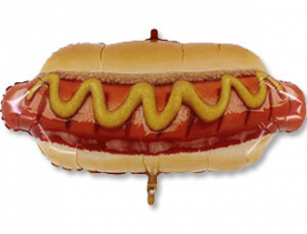 Шар фигура "Хот дог",86 см Шар фигура "Хот дог",86 см