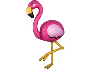 Ходячая Шар фигура "Фламинго New"