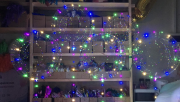 Светящийся шар Bubble 3D Светящийся шар Bubble 3D