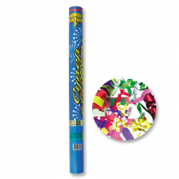 Хлопушка 60см ассорти бум/фольг СУПЕР Хлопушка 60см ассорти бум/фольг СУПЕР