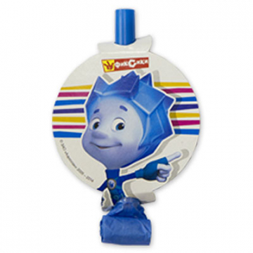 Язык-гудок с картинкой Фиксики, 8 штук Язык-гудок с картинкой Фиксики, 8 штук