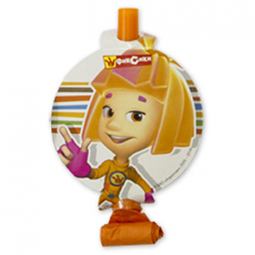 Язык-гудок с картинкой Фиксики, 8 штук Язык-гудок с картинкой Фиксики, 8 штук