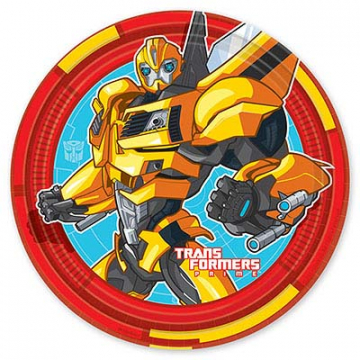 Тарелки малые Трансформеры 8шт