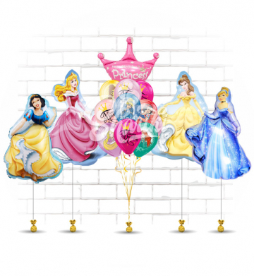 Вариант оформления "Вечеринка принцесс"