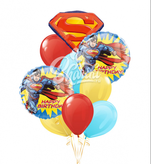 Композиция "Happy Birthday, Супермен!