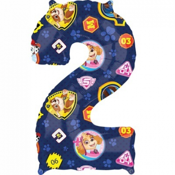 Цифра 2 "щенячий патруль" Цифра 2 "щенячий патруль"