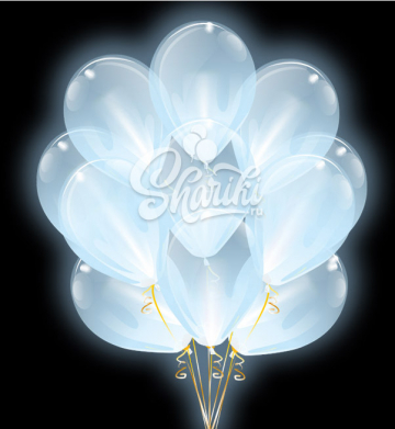 Светящиеся шары Облако "Голубые"  Светящиеся шары Облако "Голубые"