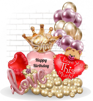 Композиция "Happy Birthday,Принцесса" Композиция "Happy Birthday,Принцесса"