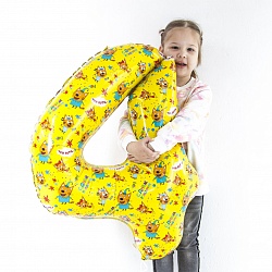 Цифра "4", три кота Цифра "4", три кота