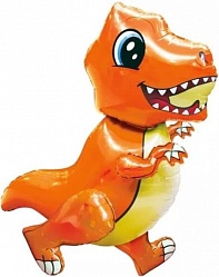 Ходячая фигура " Динозаврик оранжевый"