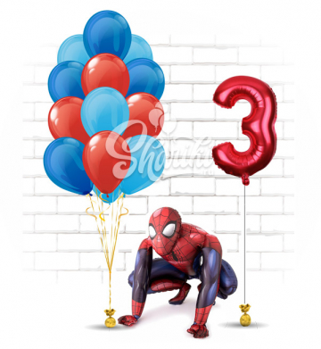 Вариант оформления "Человек паук"