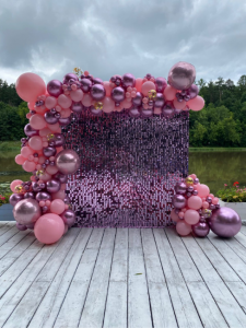 Фотозона (баннер/пайетки/шары), 2м*2м Фотозона (баннер/пайетки/шары), 2м*2м