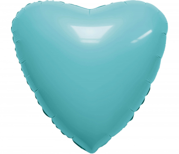 Шар сердце "Аквамарин"
