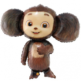 Шар фигура "Чебурашка",85 см Шар фигура "Чебурашка",85 см