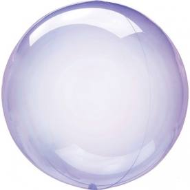 Шар BUBBLE "Мыльный пузырь", фиолетовый