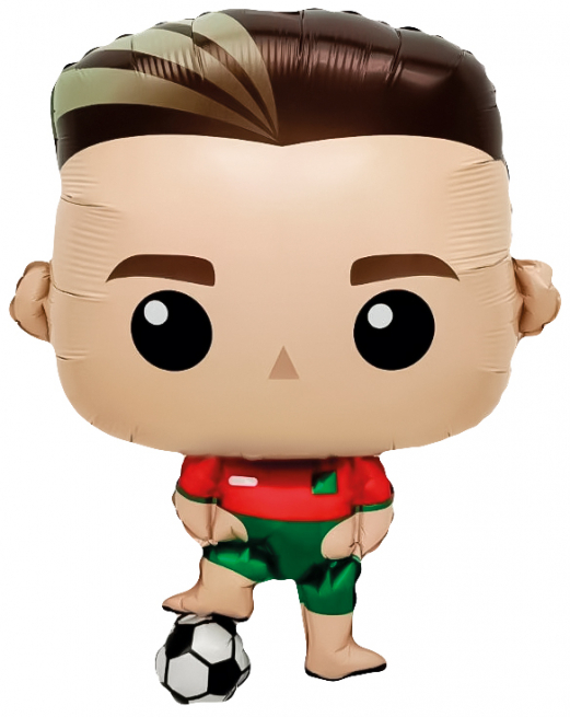 Шар фигура "Футболист",69 см Шар фигура "Футболист",69 см