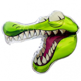 Фигура фольга "Зубастый крокодил"