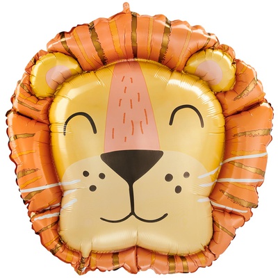 Фигура фольга "Большая голова льва"