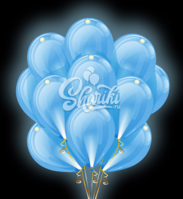 Светящиеся шары Облако "Голубые"  Светящиеся шары Облако "Голубые"