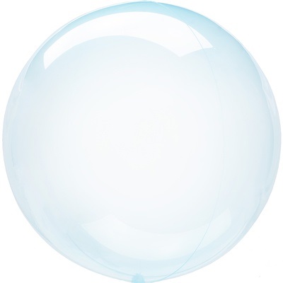 Шар BUBBLE "Мыльный пузырь", голубой