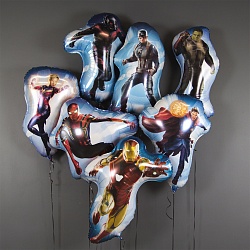 Фигура фольга "Халк, герои Марвел" Фигура фольга "Халк, герои Марвел"