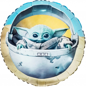 Шар круг "Малыш Йода"