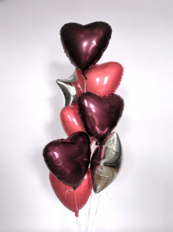 Шар сердце "Кармин" Шар сердце "Кармин"