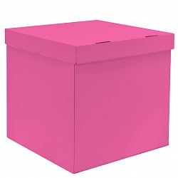 Коробка пустая розовая, 60*60*60см