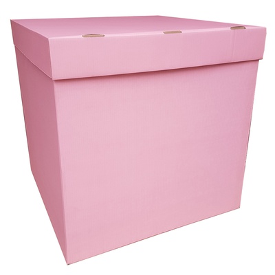 Коробка пустая "Нежно-розовая", 70*70*70