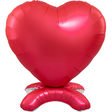 Шар сердце "Гигант на подставке ",165 см Шар сердце "Гигант на подставке ",165 см