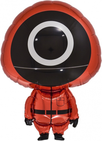 Фигура фольга "Кальмары,круг"