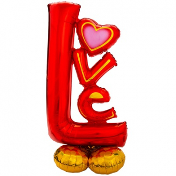 Фигура фольга "Air Love", 147 см Фигура фольга "Air Love", 147 см