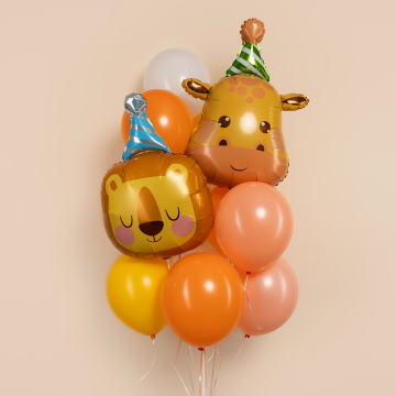 Шар фигура "Лев в колпаке",71 см Шар фигура "Лев в колпаке",71 см