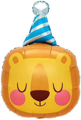Шар фигура "Лев в колпаке",71 см Шар фигура "Лев в колпаке",71 см
