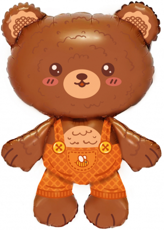 Шар фигура "Любимый мишка",90 см