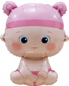 Фигура фольга "Малышка",84 см