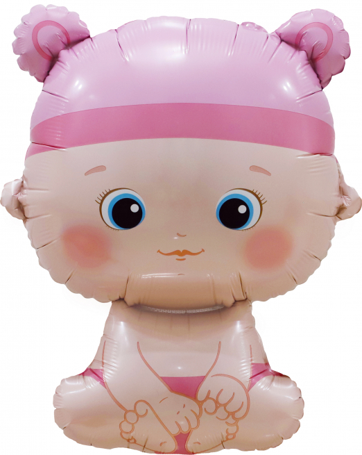 Фигура фольга "Малышка",84 см