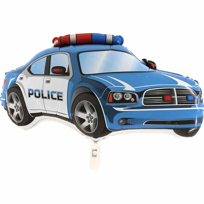 Фигура фольга "Машина полиция"