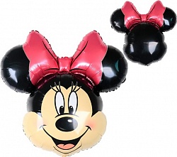 Фигура фольга "Голова Минни,большая" Фигура фольга "Голова Минни,большая"