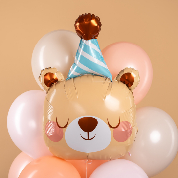 Шар фигура "Мишка в колпаке",81 см Шар фигура "Мишка в колпаке",81 см