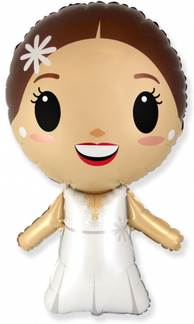 Шар Фигура "Красавица Невеста" Шар Фигура "Красавица Невеста"