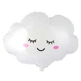 Фигура фольга "Облако с розовыми щёчками"