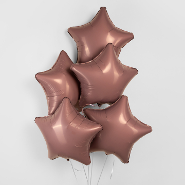 Шар звезда "Мокко",46 см Шар звезда "Мокко",46 см