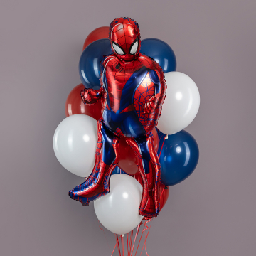 Фигура фольга "Человек паук",117см