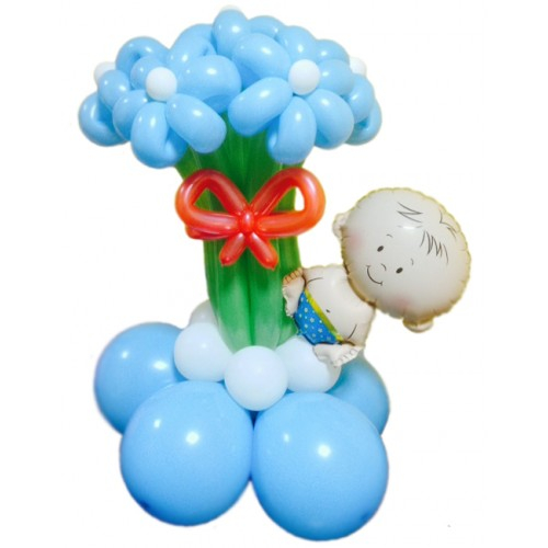 Фигура из шаров "Новорожденный"