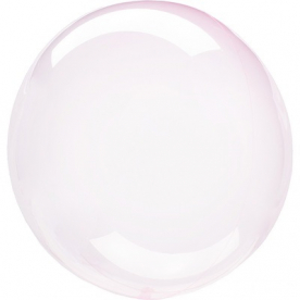 Шар BUBBLE "Мыльный пузырь", розовый