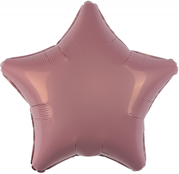 Шар звезда "Пустынная роза",46 см