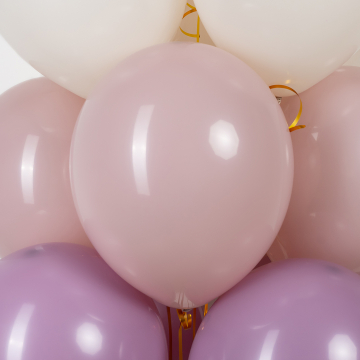 Шары под потолок "Пыльная роза", 36 см